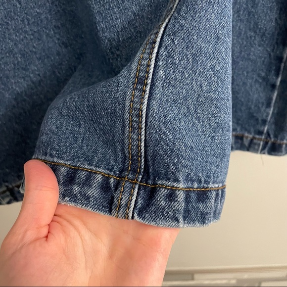 NWT Wild Fable Mini Denim Jean Dress with Zipper Front - Picture 6 of 8